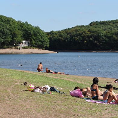 Lac de Montaubry - Plage des Patins