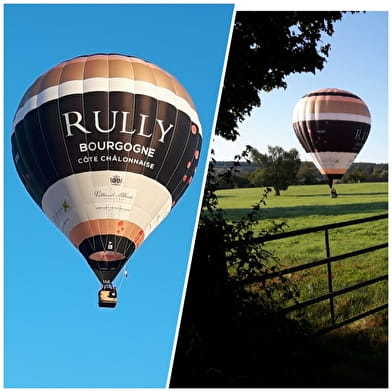Montgolfière Rully en Bourgogne
